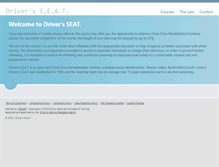 Tablet Screenshot of driversseat.net